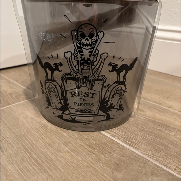 Disney Parks Disneyland Silly Symphonies Skeleton Rest in Pieces Ice Bucket - Picture 3 of 3